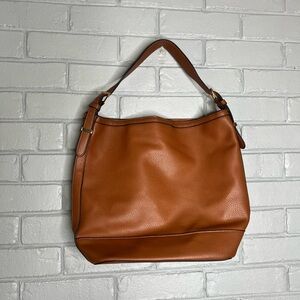 JustFab Brown Hobo Bag
